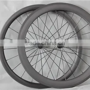 China Carbon Wheels Wide Edge Carbon Road Bike Wheels Carbon Bicycle Wheels W56C thumbnail-1
