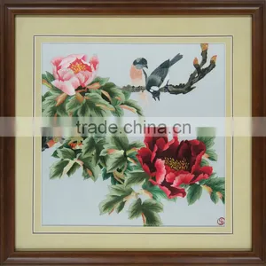 Famous Art Work Vietnam Hand Embroidery for Wall Decoration thumbnail-1
