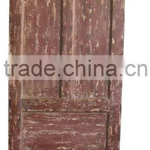 Handmade Rustic Craft Decor Single Solid Wooden Door thumbnail-1