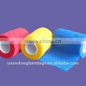 YD01Hand-tear Cotton Cohesive Bandage thumbnail-1