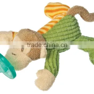 ICTI and Sedex Audit Cheap Sale Baby Plush Toys With Baby Pacifier thumbnail-3