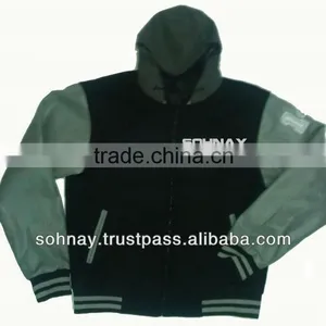 Hood Varsity Letterman Jacket thumbnail-1