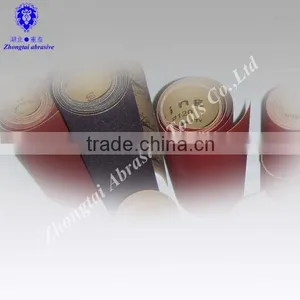 10cm*50m Aluminum Oxide Red Color Waterproof Sand Paper Roll thumbnail-5