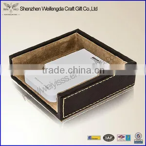 2015 New Arrival Fashion Business Office Faux Leather Notepad Box thumbnail-1
