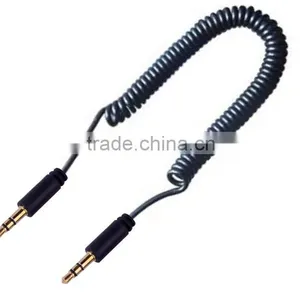 3.5mm Stereo Flexible Audio Cable Car AUX Audio Cable, Car Mp3 thumbnail-1