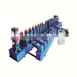 Steel Profile Highspeed Way Production Board Cold Roll Forming Machine Guardrail Roll Forming Machine thumbnail-1