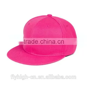 Popular Embroidery Logo Twill Cotton Snapback Cap thumbnail-4