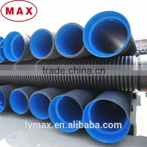Made in China 400mm HDPE Corrugated Perforated Pipes for Drainage thumbnail-1