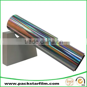 China Manufacturer of Hot Sale Striped Metalized Mylar Film for Gift Packaging thumbnail-4