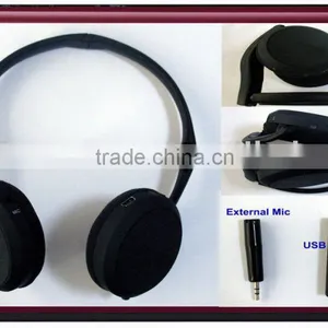 2.4G Wireless Headphone for Computer, USB Stereo Freechat Style With Microphone thumbnail-1