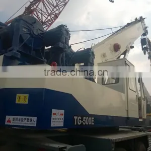 TADANO TG500E 50 Ton Used Wheel Crane Lifting Truck Crane thumbnail-3