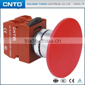 CNTD Latest Innovative Products Red Big Button Metal Push Button Switch Waterproof Pushbutton Switch thumbnail-1