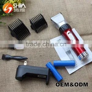 Hot Selling Manual Wireless Electric Ceramic Baby Hair Trimmer Hairdressing Salon Products Stainless Steel Cutting Blade thumbnail-1