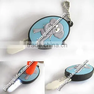 Hot Sell Customised 3D ATBC-PVC Elephant Shape Key Cover With Led Light thumbnail-1