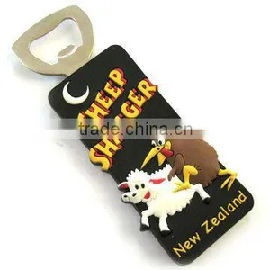 Custom Shaped 3D Soft PVC Bottle Opener thumbnail-1