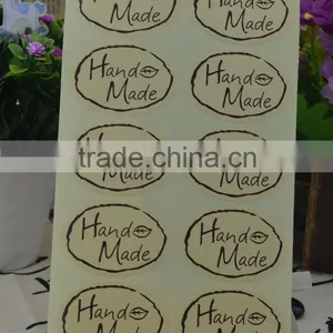 Customized Round Oval Sticker for Glass and Plastic thumbnail-5