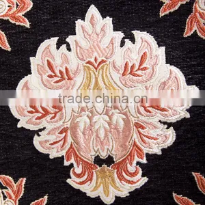 Plus 100% Linen Table Runner Pure Natural Linen Hemstitch Table Runner Black Flower Linen Table Runner thumbnail-4