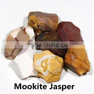Natural Rough Stones/Natual Mookite Jasper Rough Stones/Unpolished Rough Stones thumbnail-2