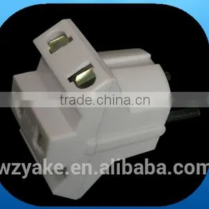 YK317P PC 1 to 3 European Style Universal Adaptor thumbnail-1
