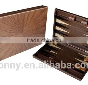 Personalized Wooden Backgammon Set thumbnail-2