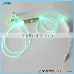 Smartphone Glow EL Headphone Earphone Flashing With Music Playing thumbnail-1