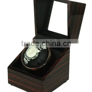 Fashion Automatic Wooden Double Watches Winder thumbnail-5