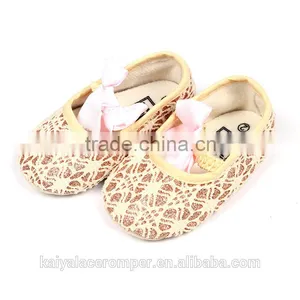 Beautiful Wholesale Girl Shoes With Bowtie thumbnail-5