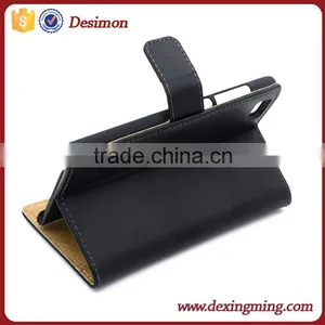 China Manufacturer Wallet Leather Case for Xiaomi Mi3 Back Cover thumbnail-1
