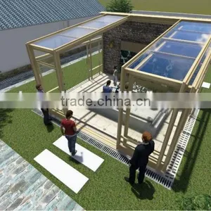 Suppliers of Direct Selling Aluminum Double-layer Glass Houses/garden Sun Rooms/greenhouse thumbnail-3
