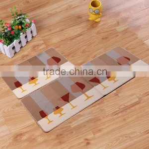The New Design Coffee Cooking Theme Loop Pile Polyester Printing Kitchen Door Floor Mat Rug Carpet thumbnail-6