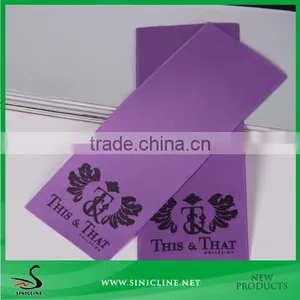 Sinicline Eco-friendly Woven Cloth Labels for Hand Bag thumbnail-1