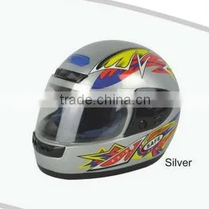 Main Color Silver Motorcycle Helmets/ Helmets for Sport Racing thumbnail-1
