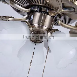 Iron Ceiling Fan, Brushed Bronze thumbnail-4