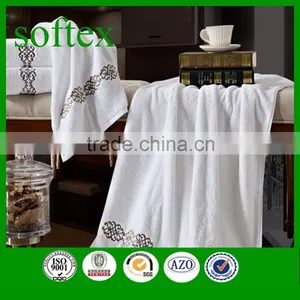 White Color Combed Cotton Terry Hotel Towel thumbnail-4