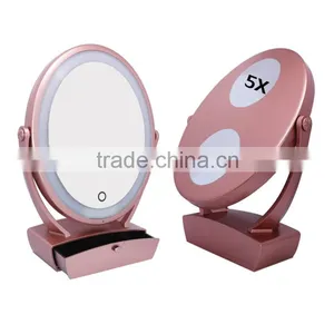 Elegant Touch Sensor Vanity Dressing Table Mirror With Lights and Magnifying Supplier's Choice thumbnail-1