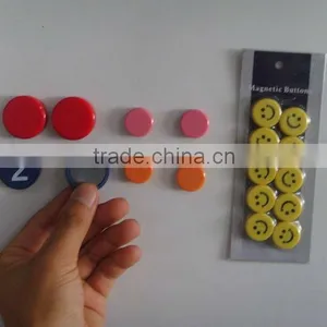 Magnetic Memo Holder,memo Magnet Button,colorful Magnetic Paper Holder,push Pin Magnet,magnet Tack thumbnail-1