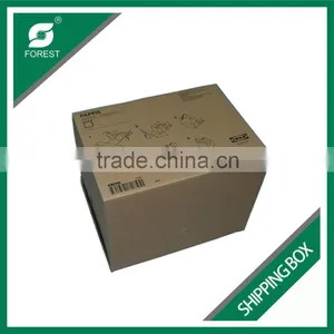 CHINA FACTORY SUPPLIER BROWN CORRUGATED SHIPPING CARTONS WITH CUSTOM HOLES thumbnail-1