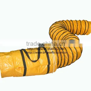Portable Fire Resistant PVC Air Conditioner Insulated Round Ductwork thumbnail-1
