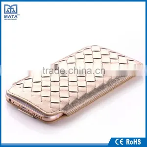 Customized Fashion PU Material Pull Out Leather Phone Case for Phone Pouch thumbnail-2