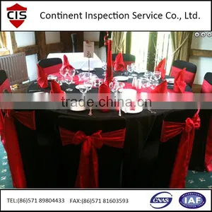 Wedding Chair Seat Covers,table Cover,inspection Services,final Random Inspection,full Inspection,container Loading Check thumbnail-2