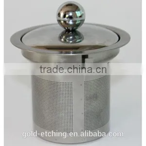 Fctory Price Stainless Stee Etched Mesh, Tea Filter, Tea Set thumbnail-4
