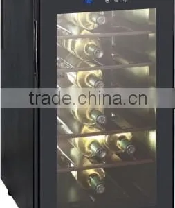 25L 16-bottles Hot Sale Hotel Mini Wine Cellar/wine Cooler With CE Approval thumbnail-2