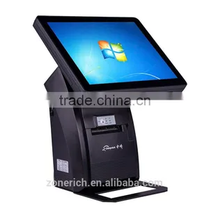 POS Terminal for Restaurant Cashier System 12" Touch Screen ZQ-P1088mid From Zonerich thumbnail-1