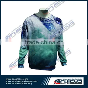 Custom 100% Polyester Sweater Plain Sweater Print Galaxy Sweatshirts Sweater Design for Children thumbnail-3