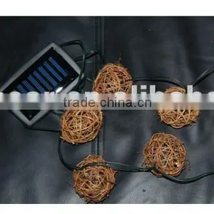 10 LED Solar Ball Twig String Light(SO4180B) thumbnail-1