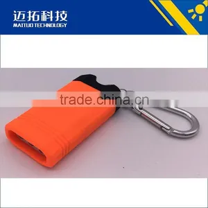Emergency 3LED Keychain Flashlight 2*CR2032 Battery Promotional Magnet Light thumbnail-2