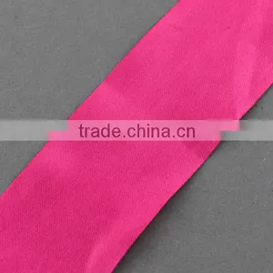 Solid Color Wholesale Ribbons, Ribbon for Cake, DeepPink, 40mm, 100yards/roll(SRIB-R007-4cm-08) thumbnail-1