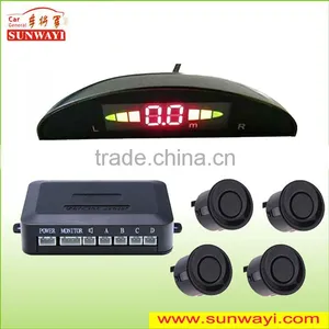 Car LED Park Car Parking Reverse Backup Radar Sound Alert + 4 Sensors,car Parking Radar,reverse Sensor thumbnail-1