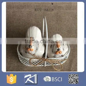 Good Ceramic Salt and Pepper Set of Kitchenware thumbnail-1