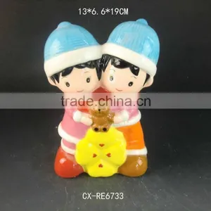 Human Figure High Grade Ceramic Gift for New Couple for Weddings thumbnail-5